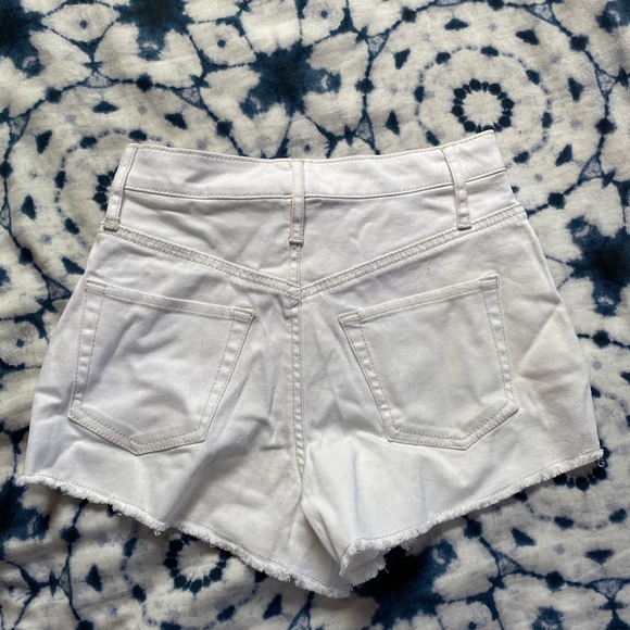 Wild Fable White jeans shorts - Picture 2 of 3